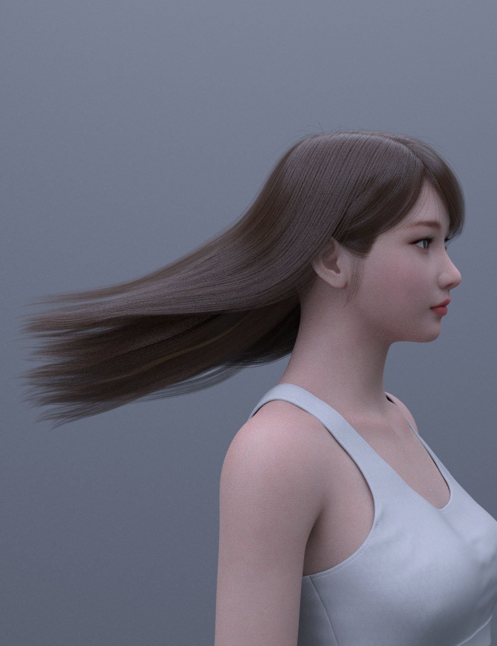 HY Long Hair for Genesis 8 and 8.1 Female HY Long Hair for Genesis 8 and 8.1 Female by: HerYun, 3D Models by Daz 3D