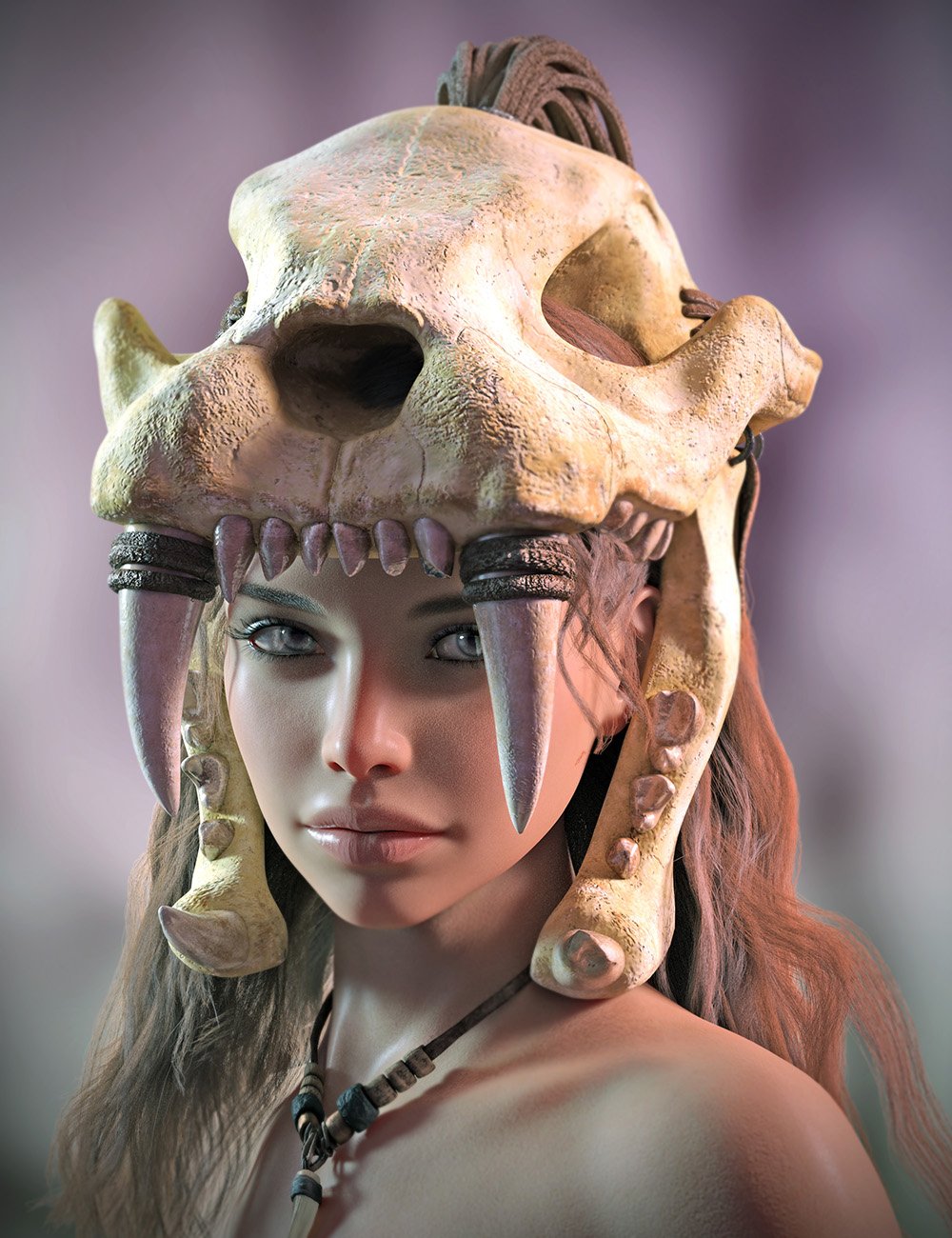 EF Bone Helmet for Genesis 3, 8, and 8.1 Male and Female by: Eternal Force, 3D Models by Daz 3D