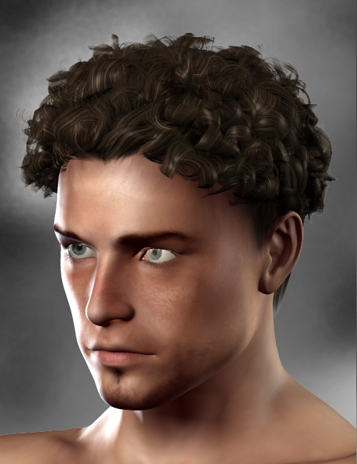 UpTown Boy HairStyle by: Neftis3D, 3D Models by Daz 3D