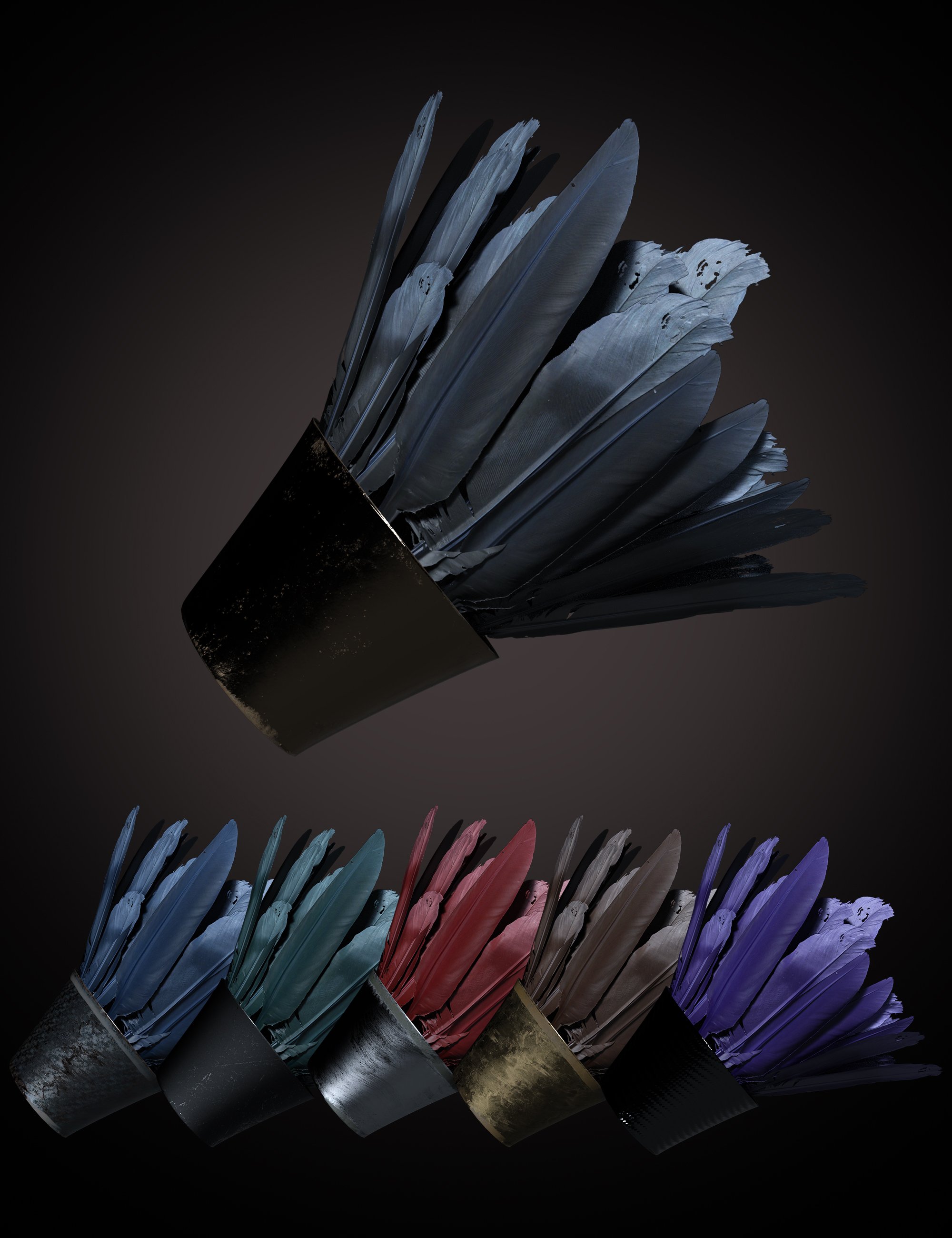 Ravyn Feathered Hands for Genesis 8 and 8.1 Females by: Beautyworks, 3D Models by Daz 3D
