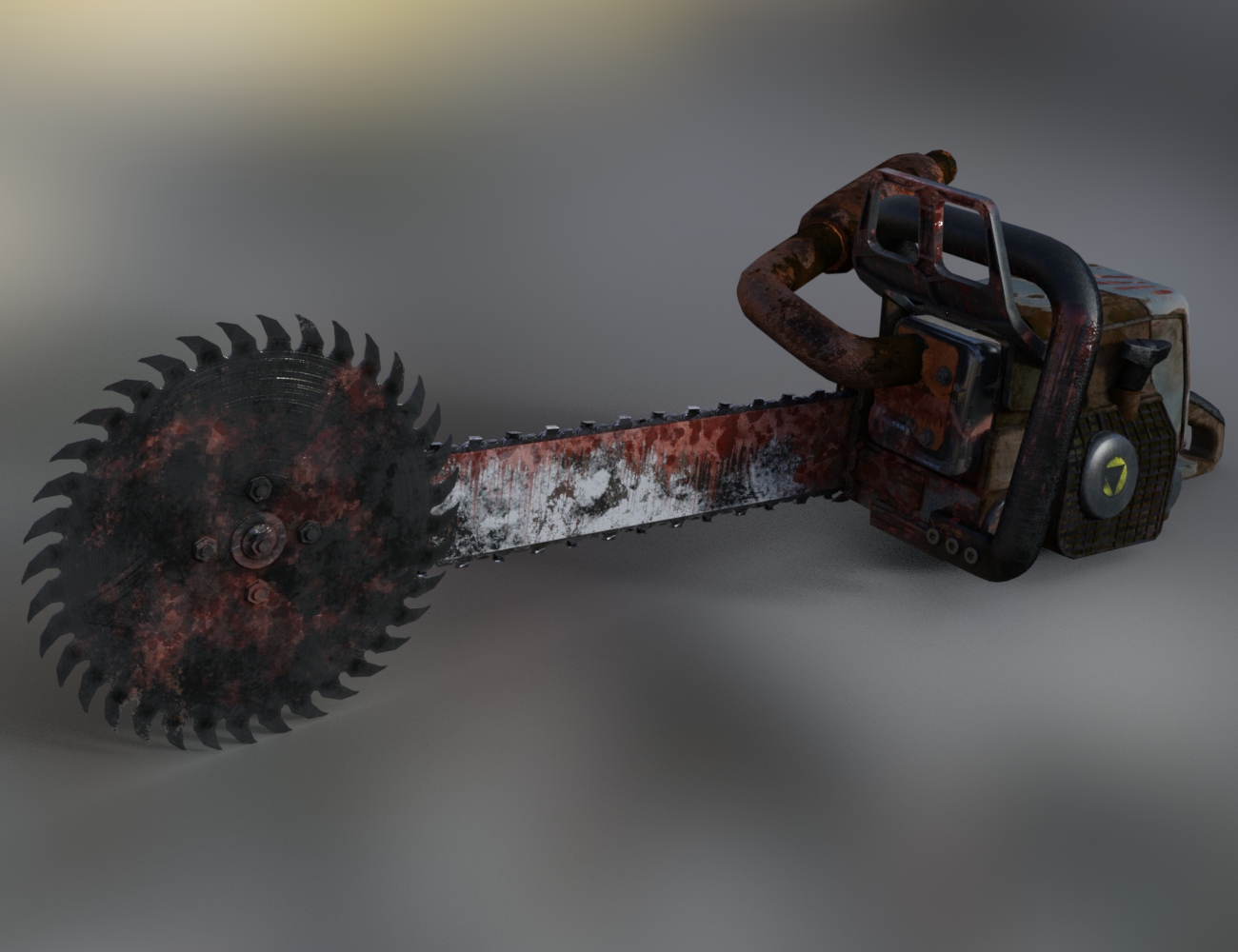 Zombie Survival Weapons by: DzFire, 3D Models by Daz 3D