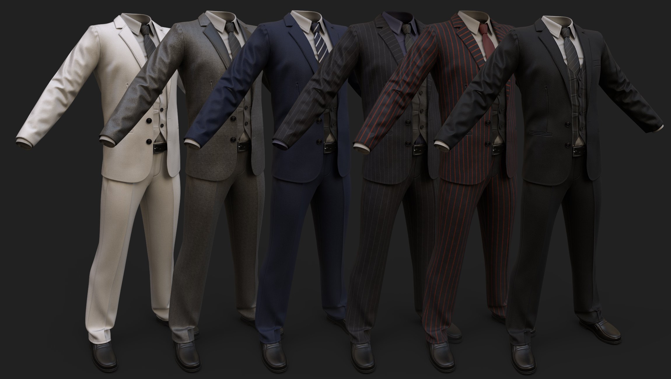 dForce Gentleman Suit for Genesis 8 and 8.1 Males | Daz 3D