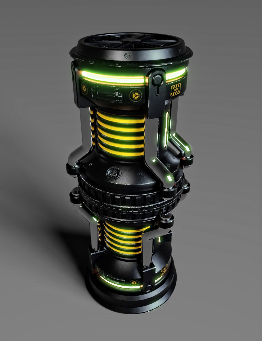 Mix and Match Sci-fi Barrels by: AcharyaPolina, 3D Models by Daz 3D