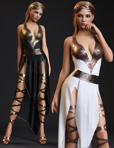 dForce Greek Princess Outfit Set for Genesis 8 and 8.1 Females dForce Greek Princess Outfit Set for Genesis 8 and 8.1 Females by: Mytilus3dLab, 3D Models by Daz 3D