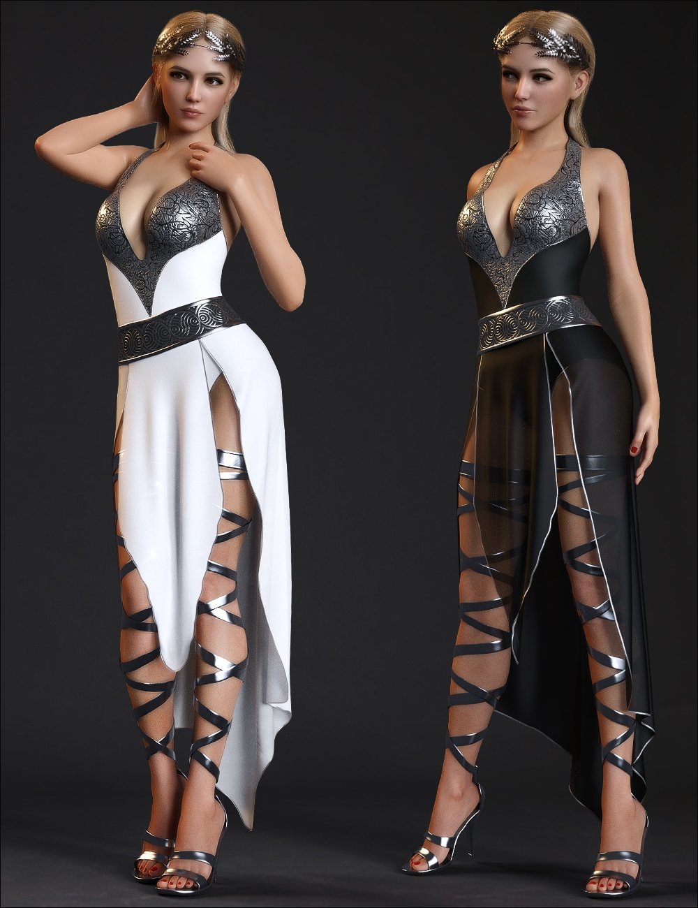 dForce Greek Princess Outfit Set for Genesis 8 and 8.1 Females dForce Greek Princess Outfit Set for Genesis 8 and 8.1 Females by: Mytilus3dLab, 3D Models by Daz 3D