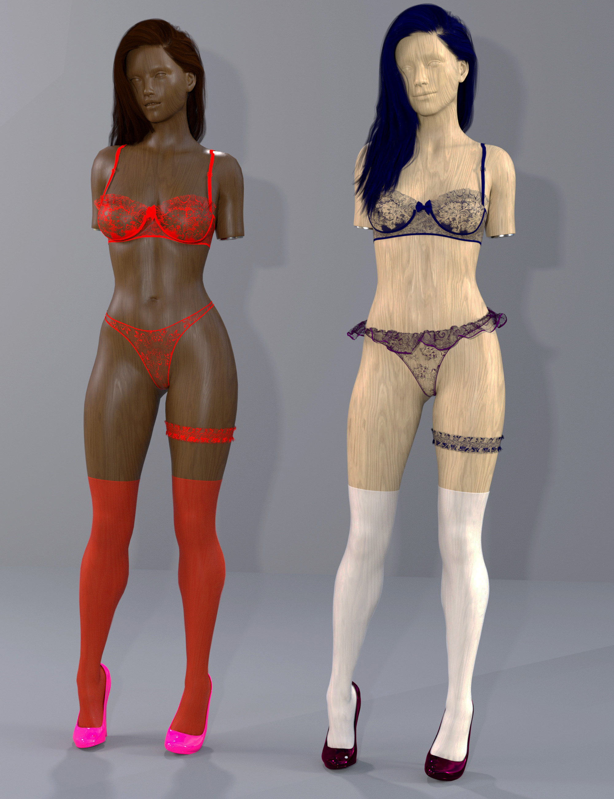 Frillset for Genesis 8 and 8.1 Females by: PKELLY21, 3D Models by Daz 3D
