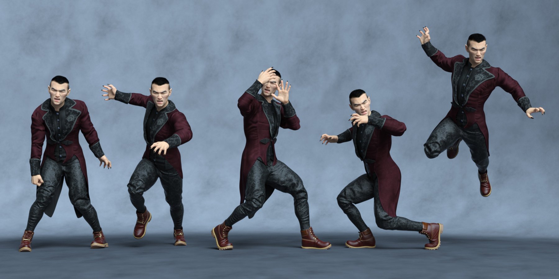 Blood Thief Poses for Jun-Fan 8.1 Blood Thief Poses for Jun-Fan 8.1 by: Ensary, 3D Models by Daz 3D