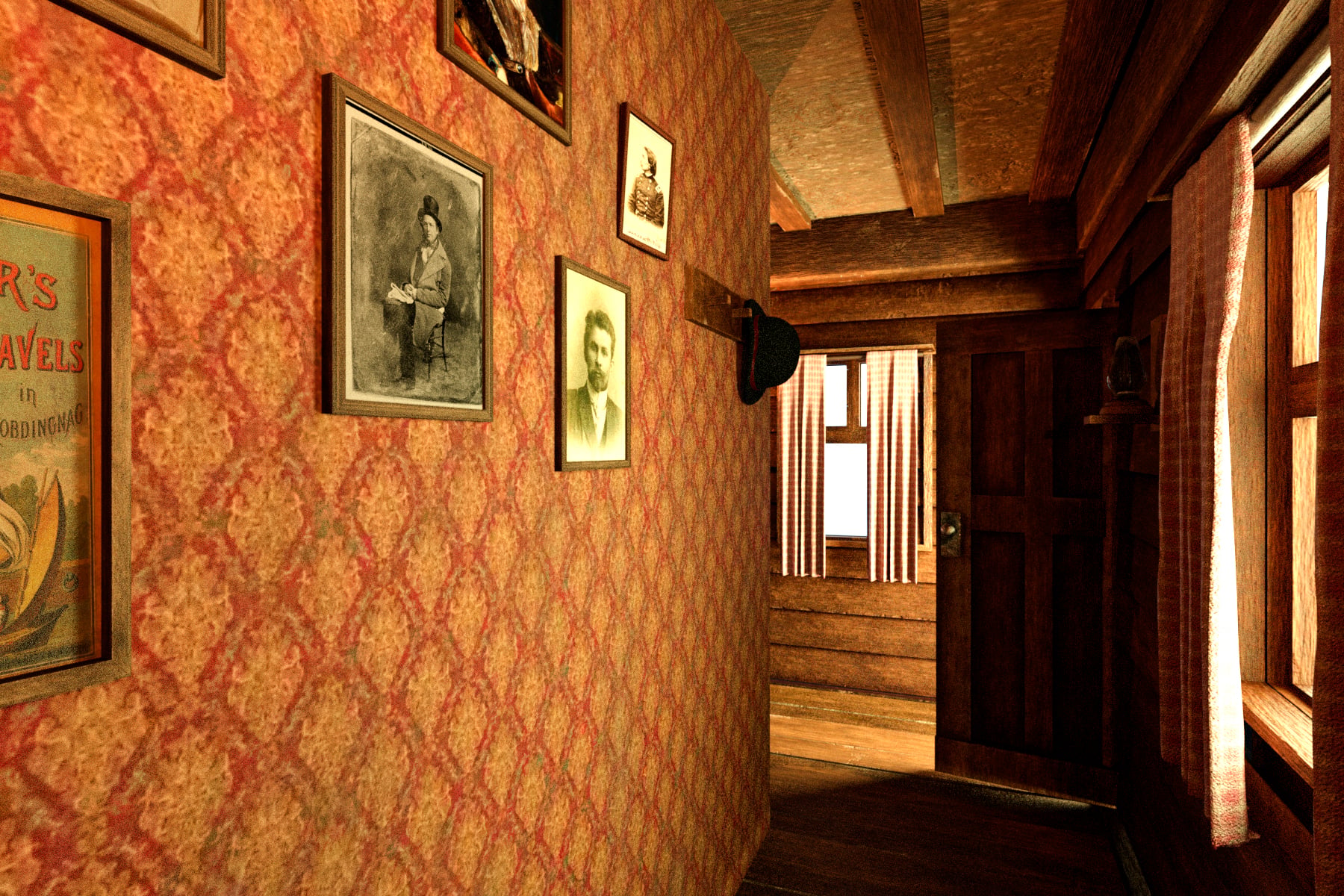 M3D Western General Store Room Interior | Daz 3D