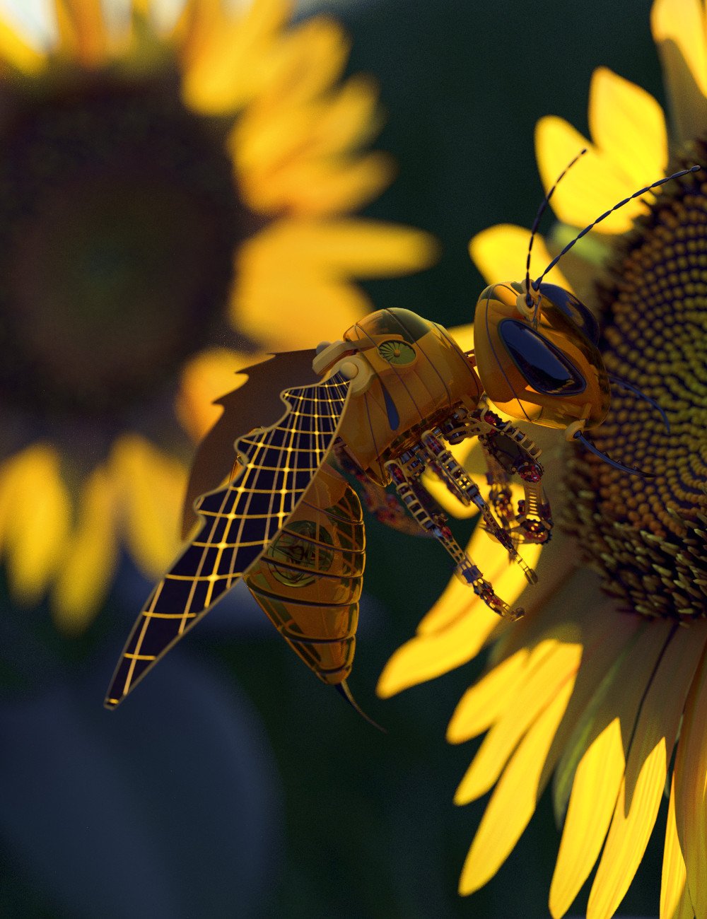Murderous Mechanical Hornet Murderous Mechanical Hornet by: ForbiddenWhispersDavid Brinnen, 3D Models by Daz 3D