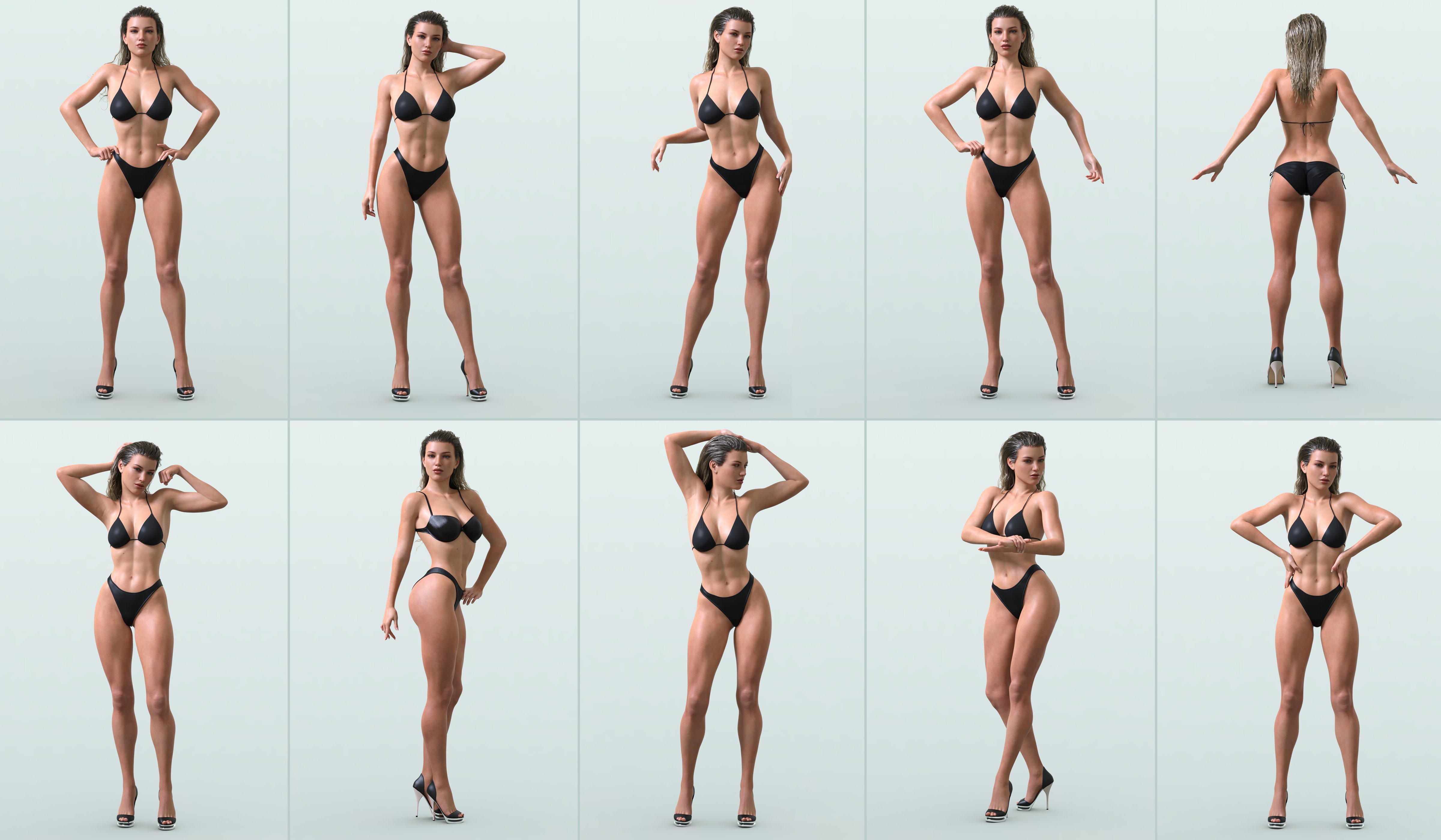 Z Muscular Beauty Shape and Pose Mega Set for Genesis 8 and 8.1 Female Z Muscular Beauty Shape and Pose Mega Set for Genesis 8 and 8.1 Female by: Zeddicuss, 3D Models by Daz 3D