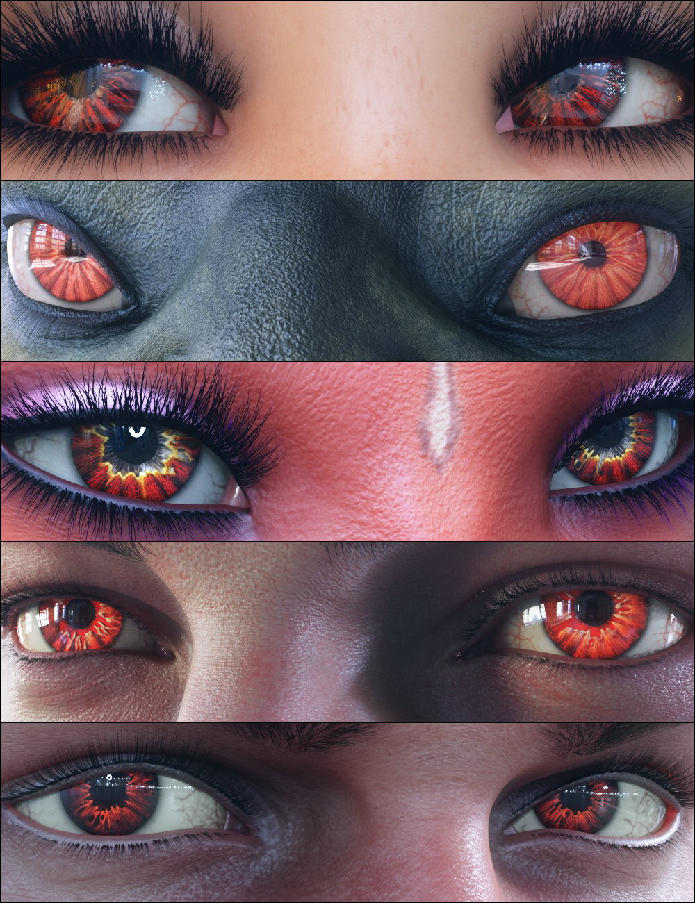 MMX Beautiful Eyes 10 for Genesis 3, 8, and 8.1 by: Mattymanx, 3D Models by Daz 3D