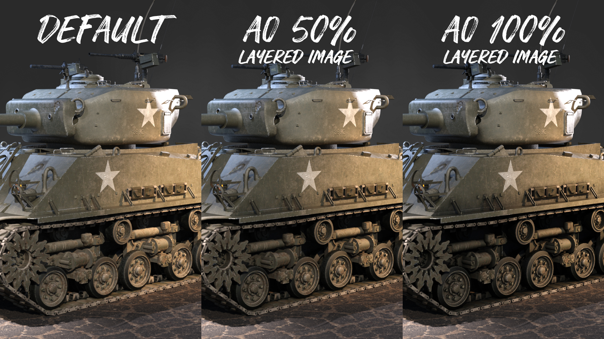 WWII American Tank by: DarkEdgeDesign, 3D Models by Daz 3D