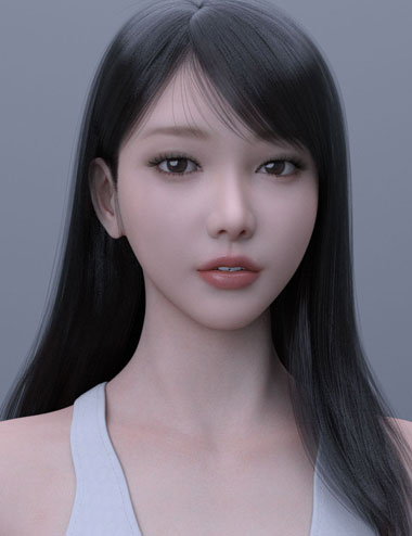 Yujin for Genesis 8.1 Female by: HerYun, 3D Models by Daz 3D