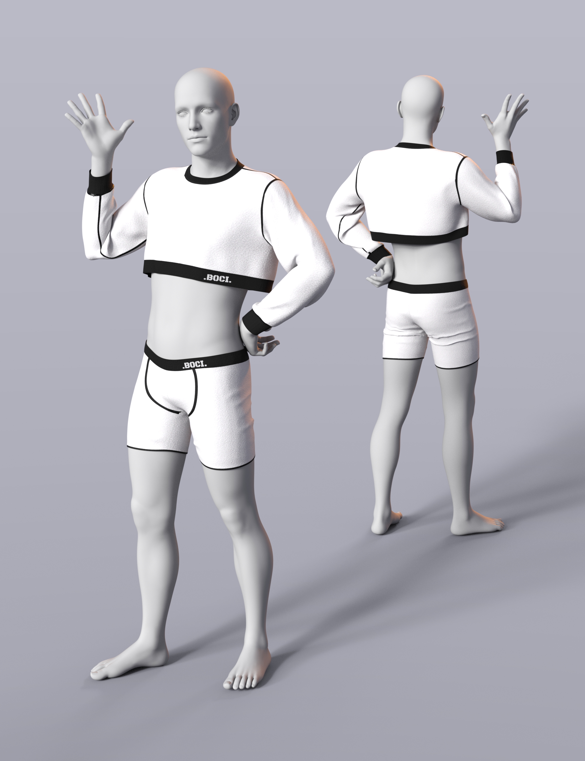 dForce Boci Basewear dForce Boci Basewear by: Sade, 3D Models by Daz 3D