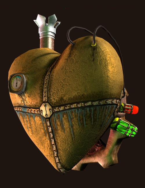 Steam Heart by: Nikkelah Ghaz, 3D Models by Daz 3D