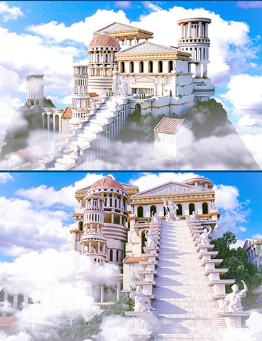 The Mount Olympus by: Polish, 3D Models by Daz 3D