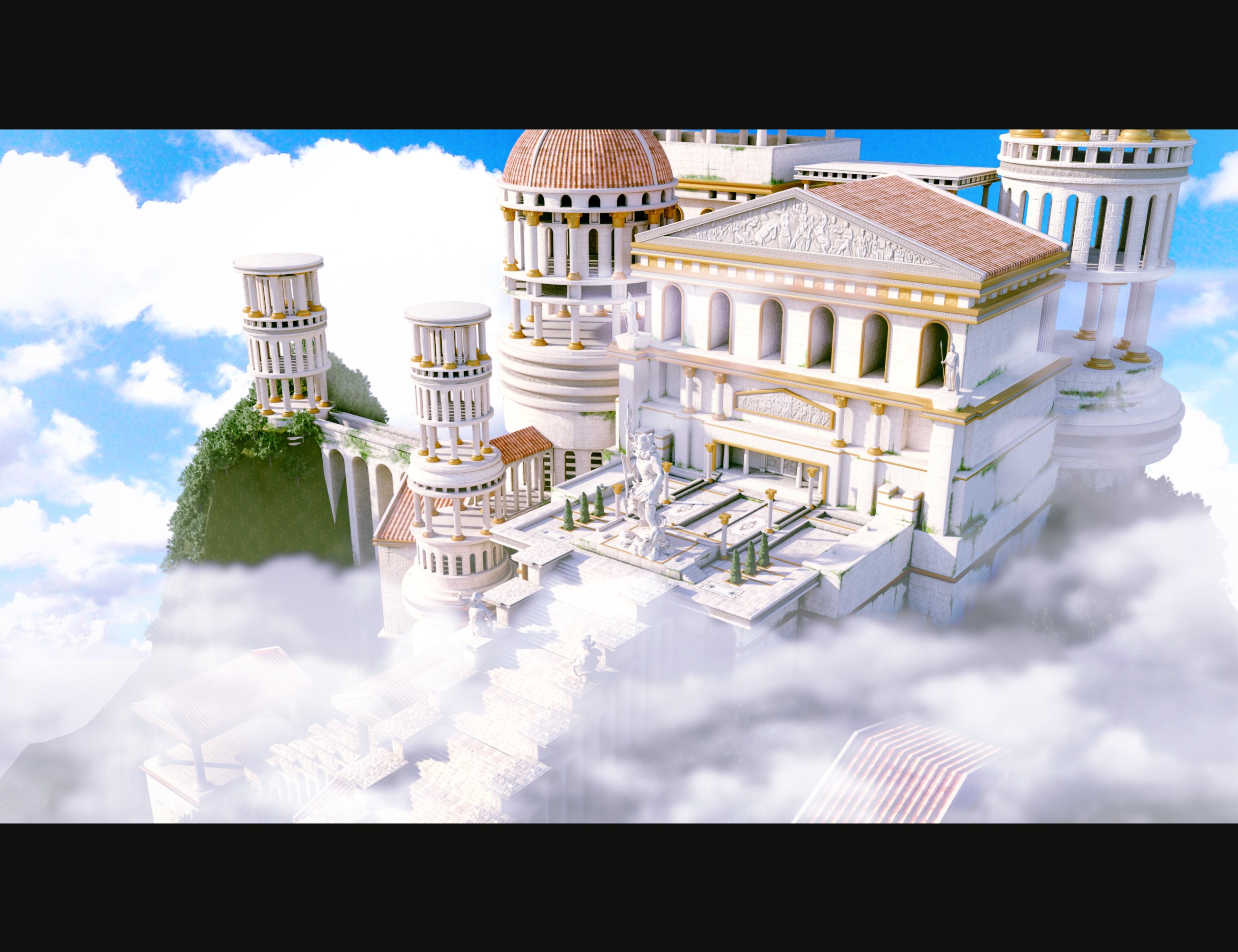 The Mount Olympus The Mount Olympus by: Polish, 3D Models by Daz 3D