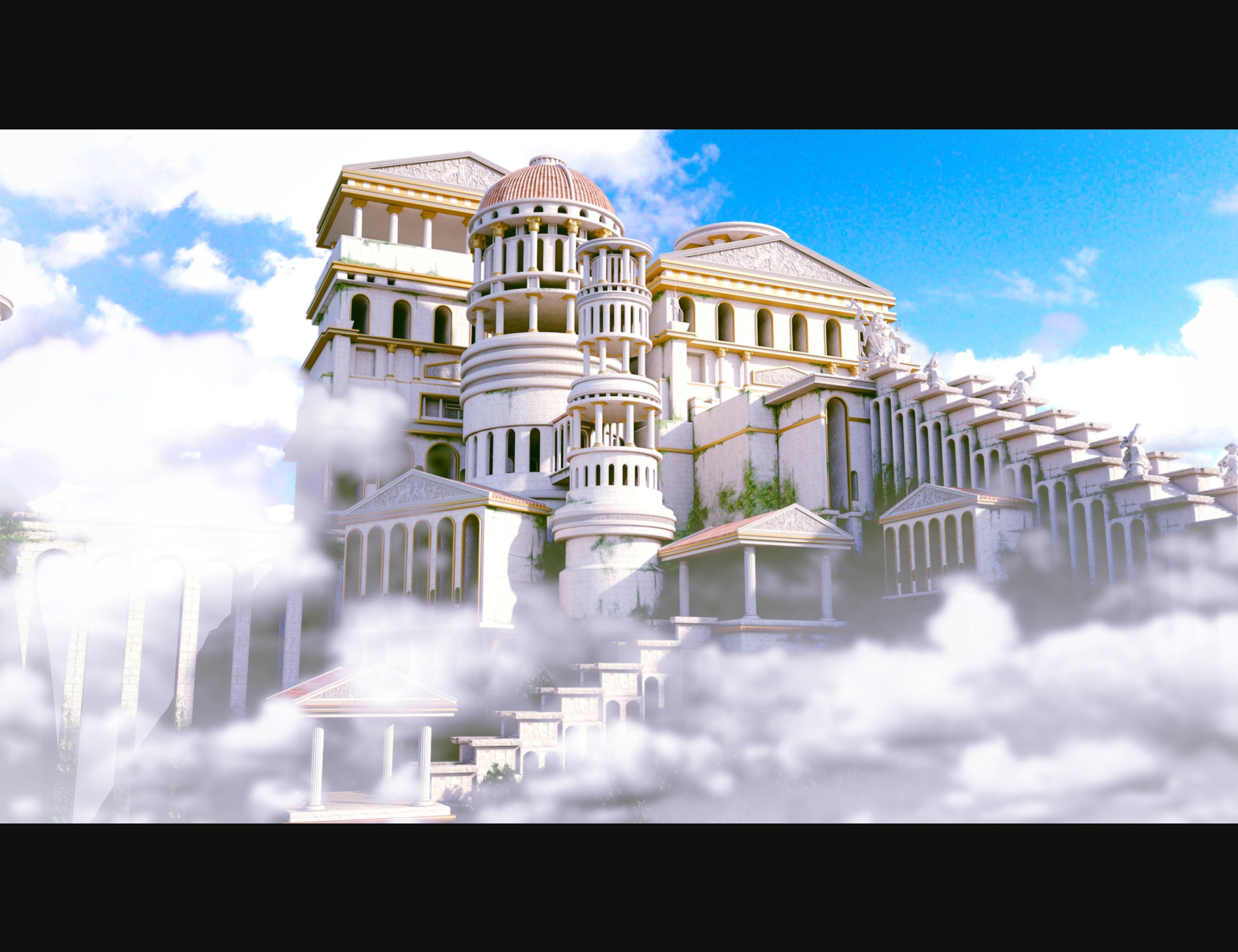 The Mount Olympus by: Polish, 3D Models by Daz 3D