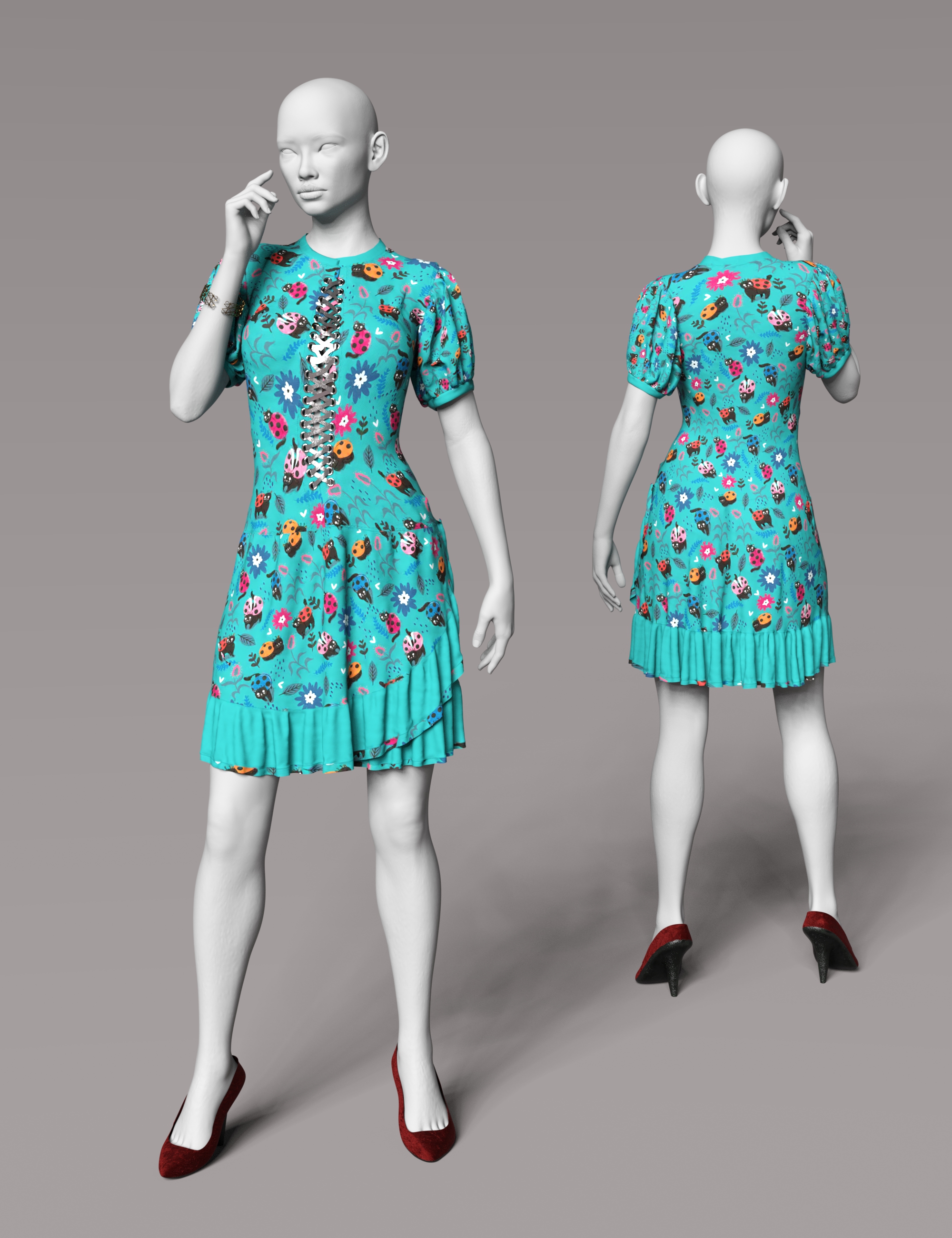 Versatility for Elianora Outfit Versatility for Elianora Outfit by: Sade, 3D Models by Daz 3D