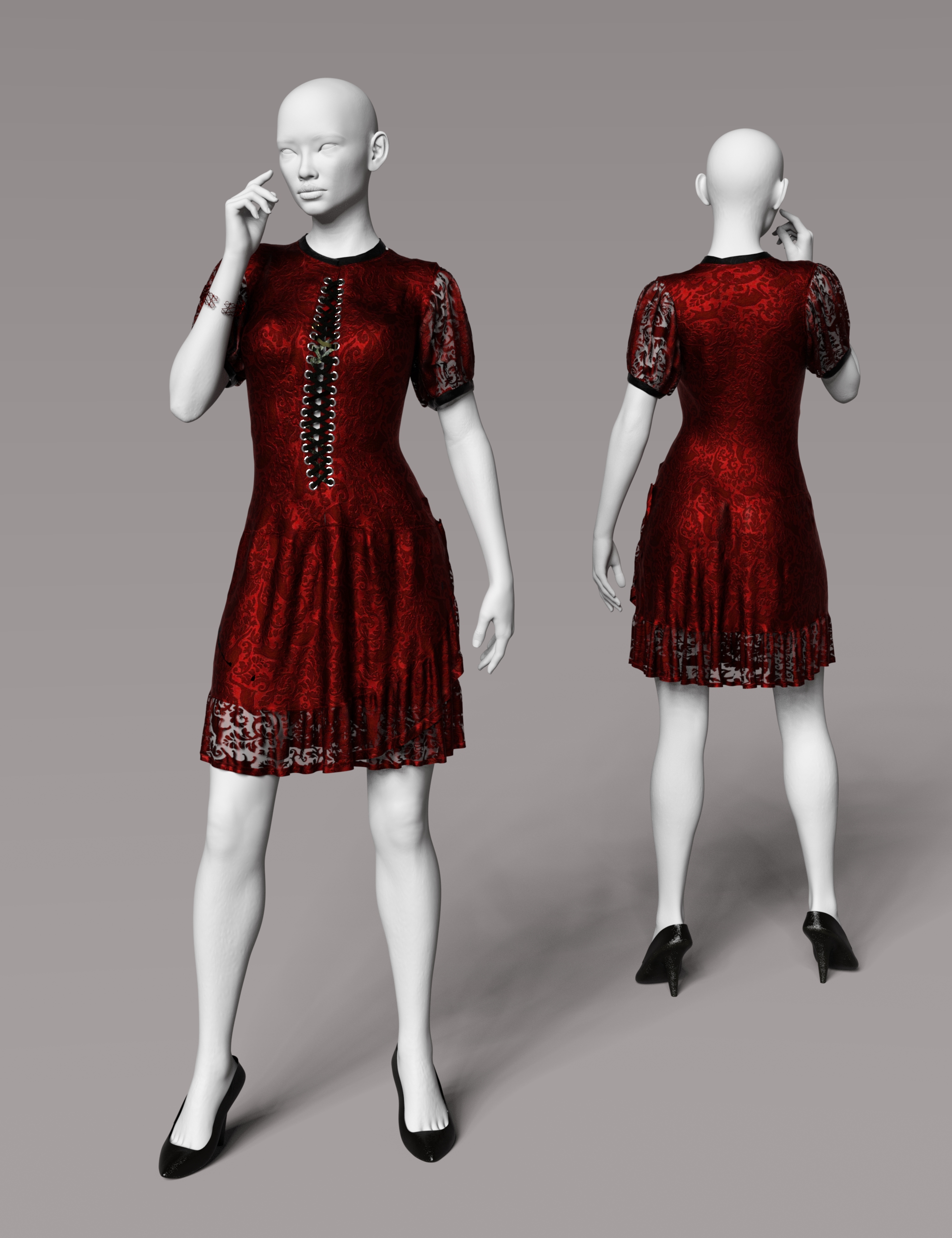 Versatility for Elianora Outfit Versatility for Elianora Outfit by: Sade, 3D Models by Daz 3D