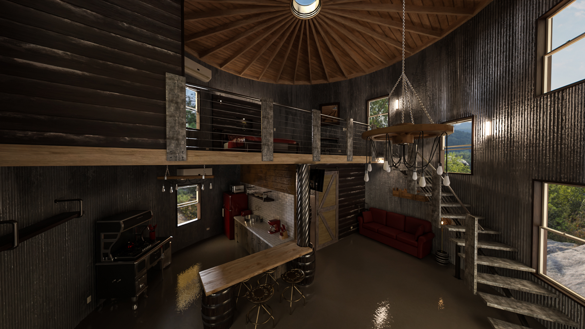 Yurt House by: clacydarch, 3D Models by Daz 3D