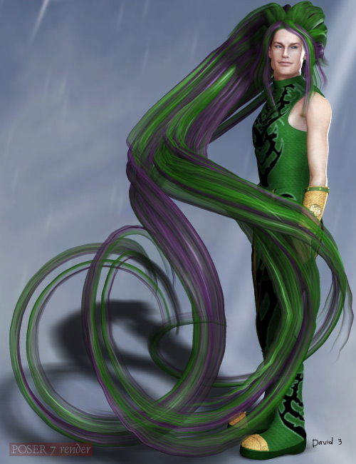 Zed Hair Zed Hair by: AprilYSH, 3D Models by Daz 3D