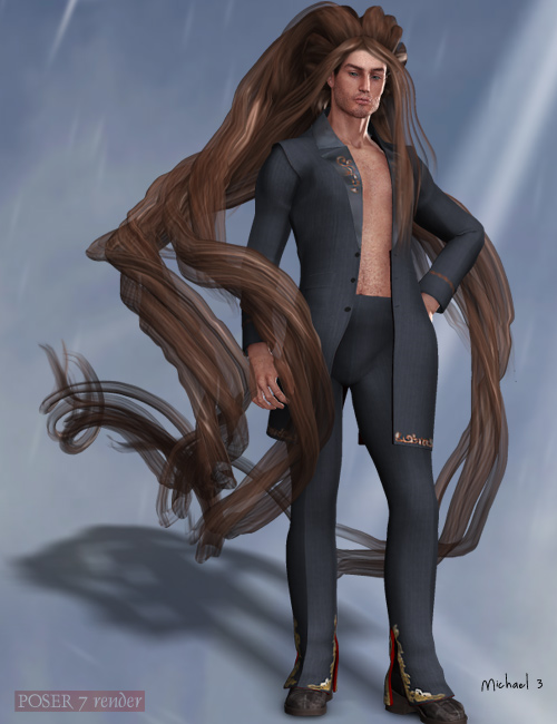 Zed Hair by: AprilYSH, 3D Models by Daz 3D