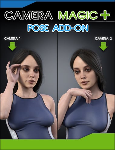 Camera Magic Plus - Pose Add-On Camera Magic Plus - Pose Add-On by: Zev0bitwelder, 3D Models by Daz 3D
