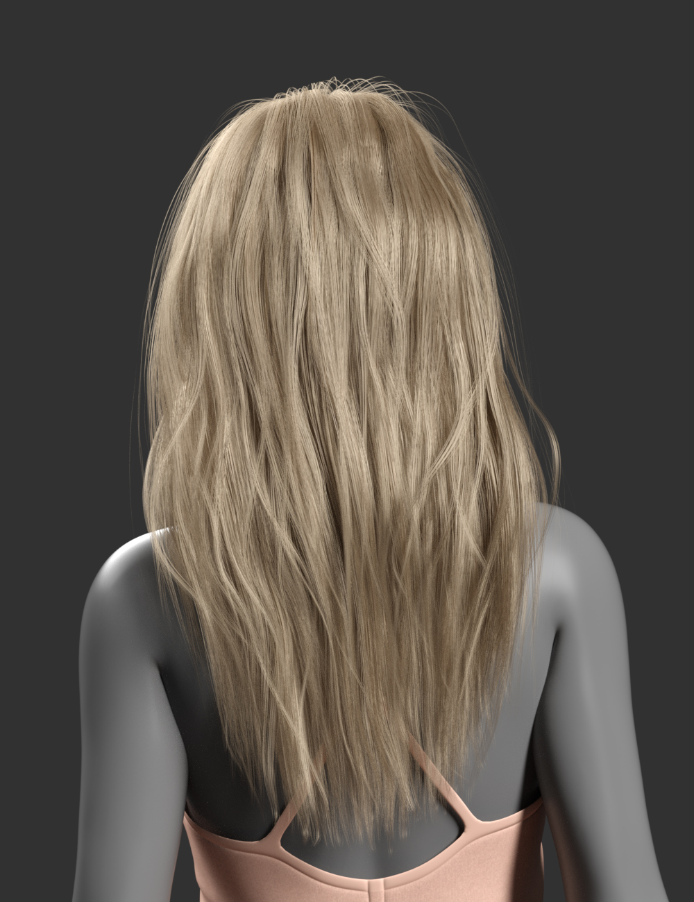PS Croft Hair for Genesis 8 and 8.1 Females by: ParagonSecond-Circle, 3D Models by Daz 3D