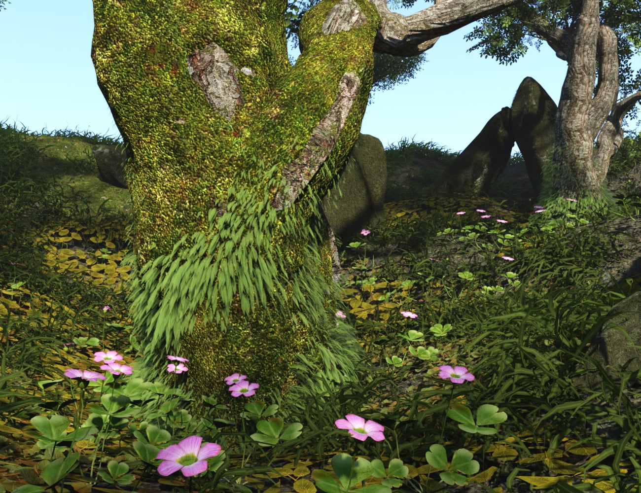 Valley Trees | Daz 3D