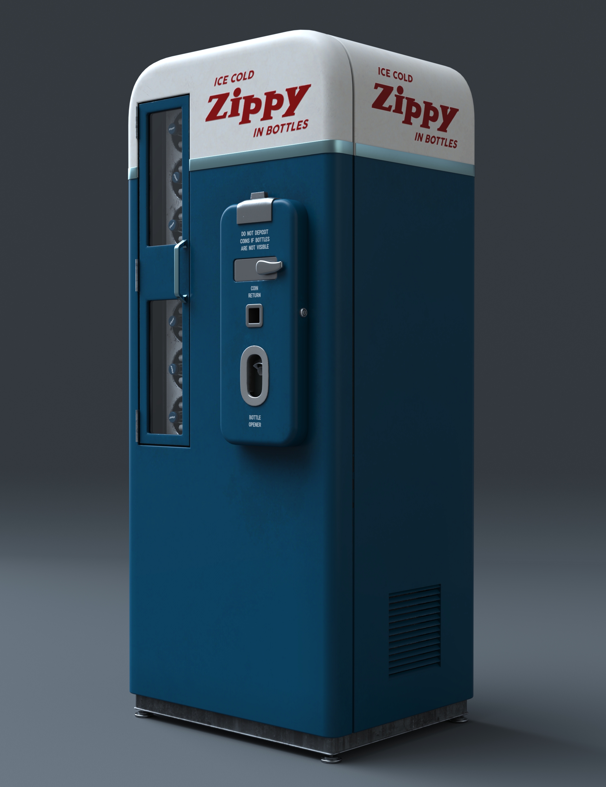 Vintage Vending Machines by: Those Things, 3D Models by Daz 3D