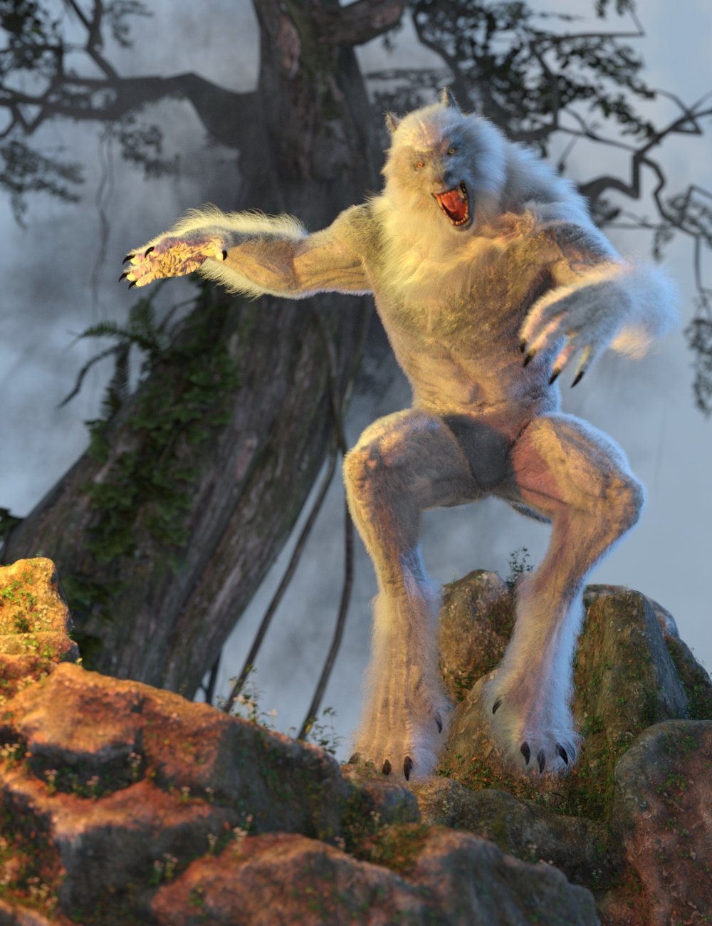 Manitou by: mighty_mestophales, 3D Models by Daz 3D