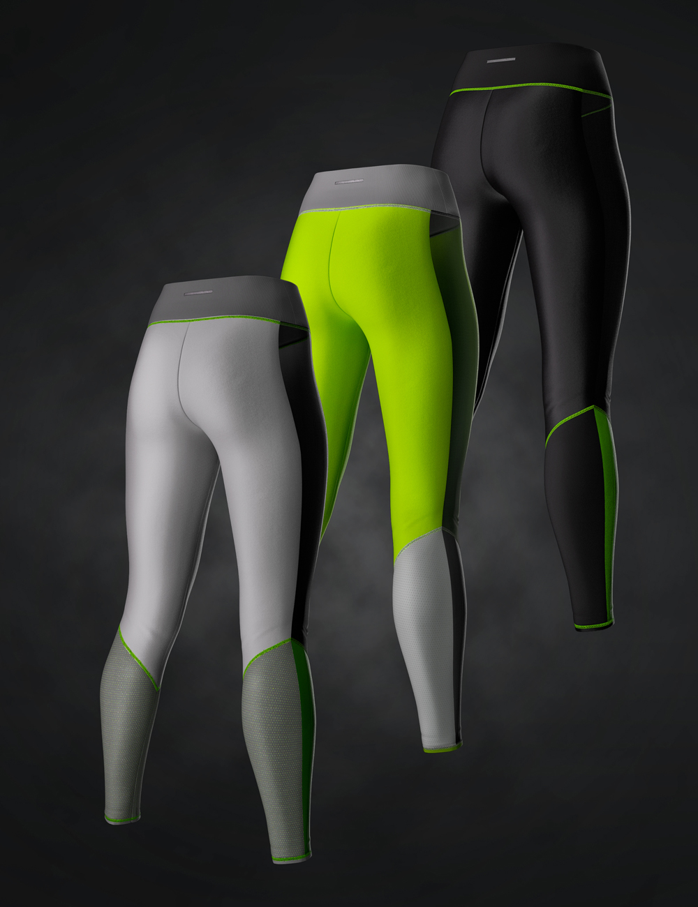 AJC Aero Fitness Leggings for Genesis 8 and 8.1 Females | Daz 3D
