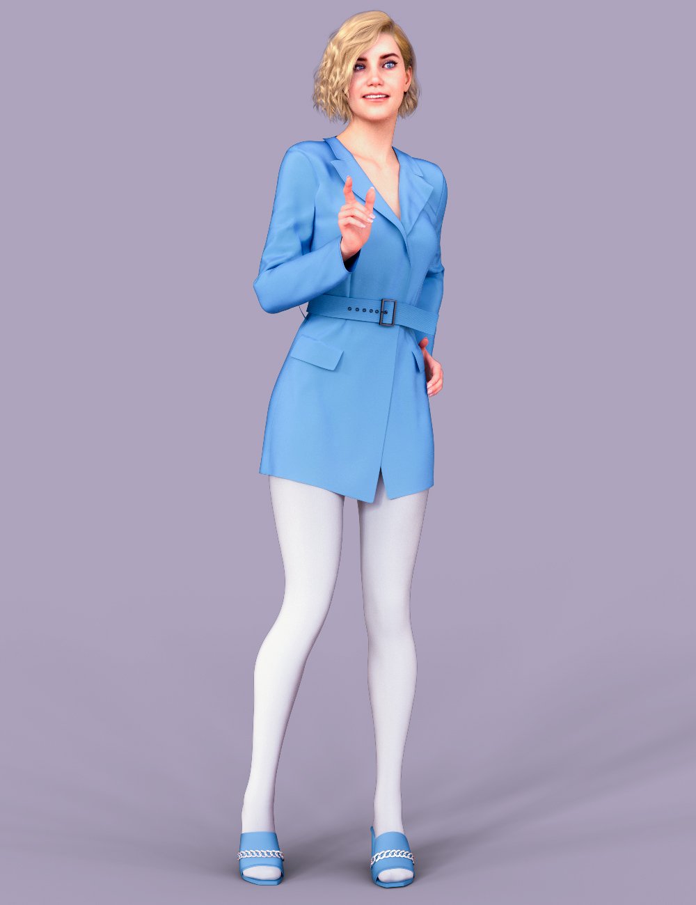 dForce GI Outfit for Genesis 8 and 8.1 Females by: chungdan, 3D Models by Daz 3D