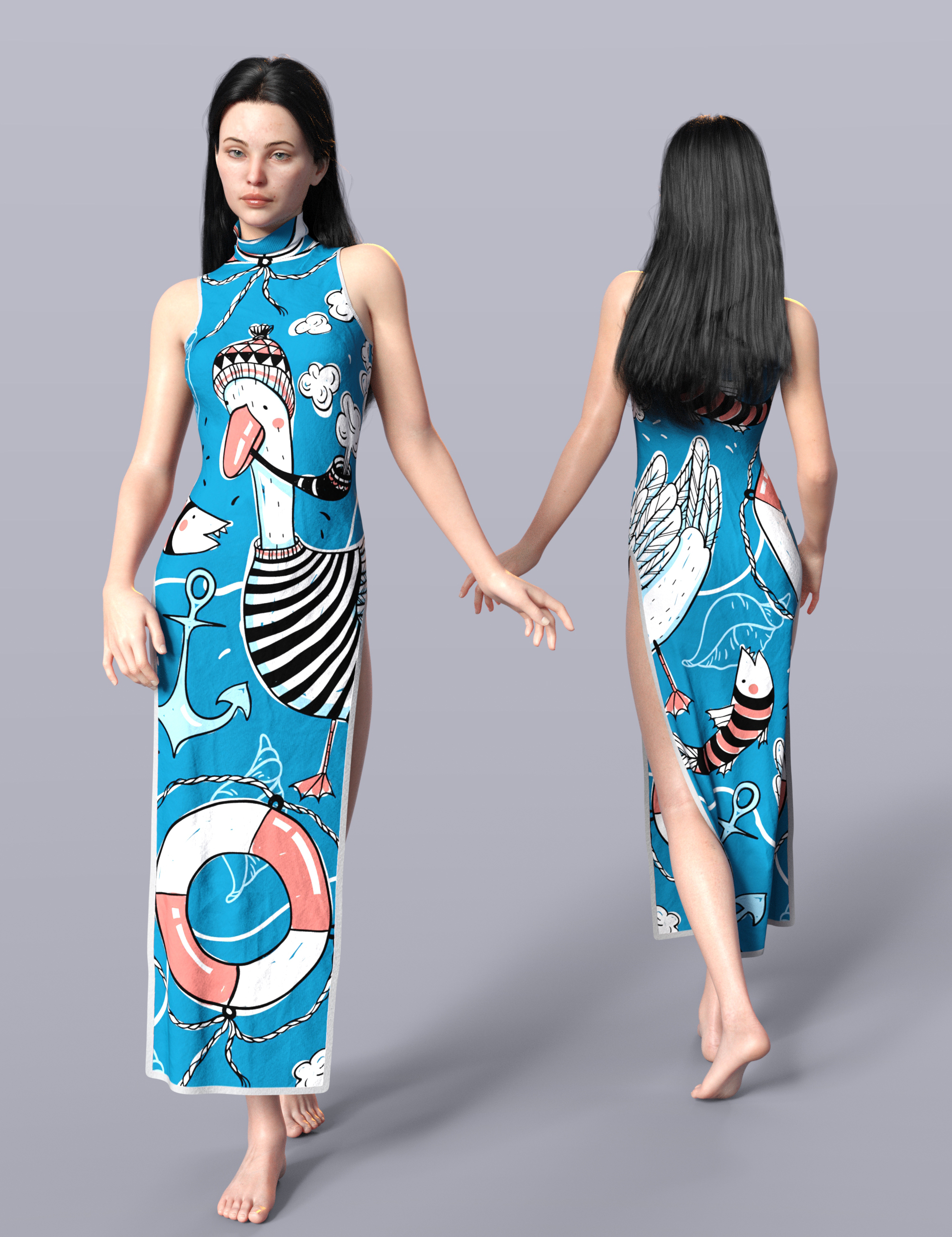 dForce Julcsi Dress for Genesis 8 and 8.1 Female dForce Julcsi Dress for Genesis 8 and 8.1 Female by: Sade, 3D Models by Daz 3D
