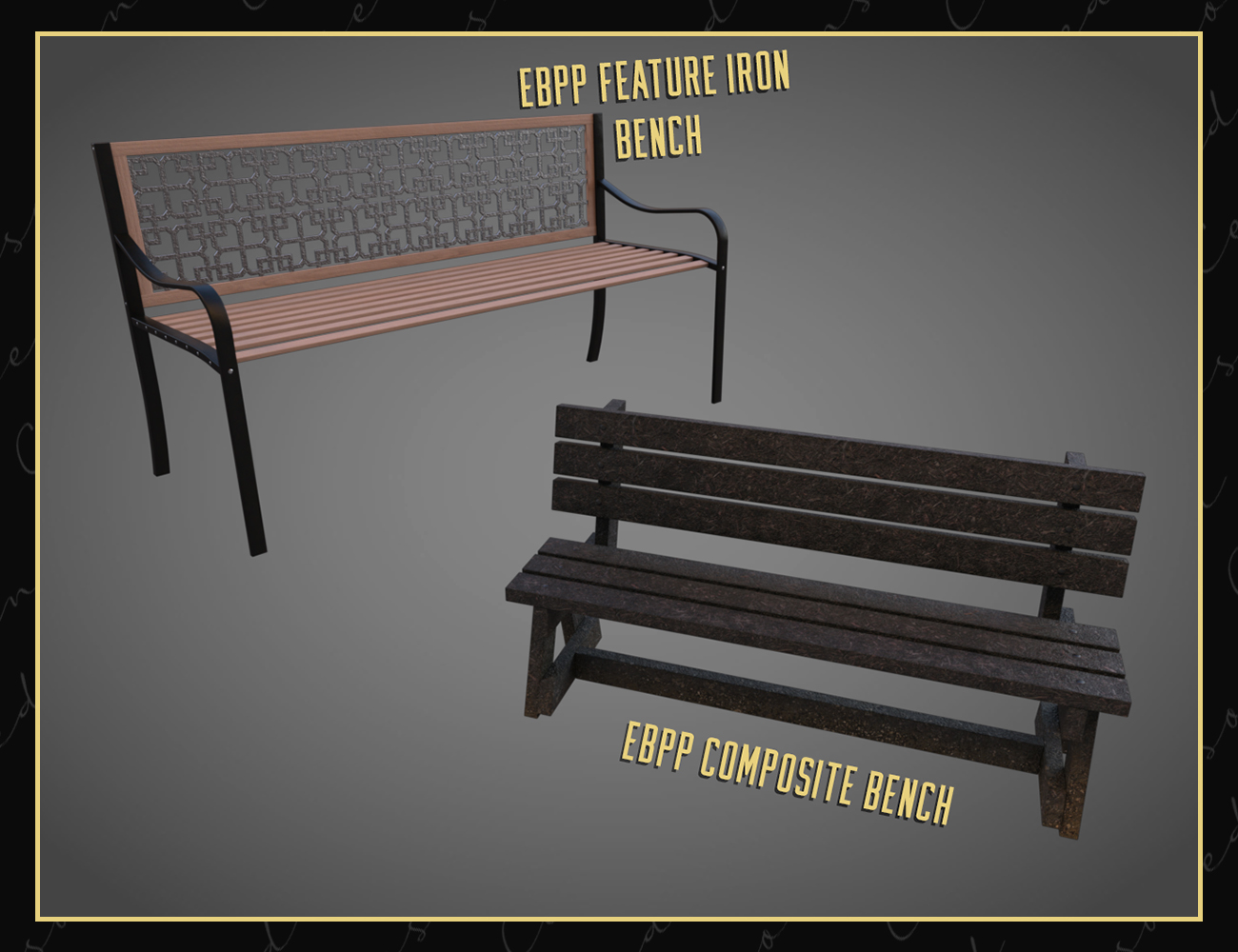 Everyday Bench Prop Pack Daz 3D