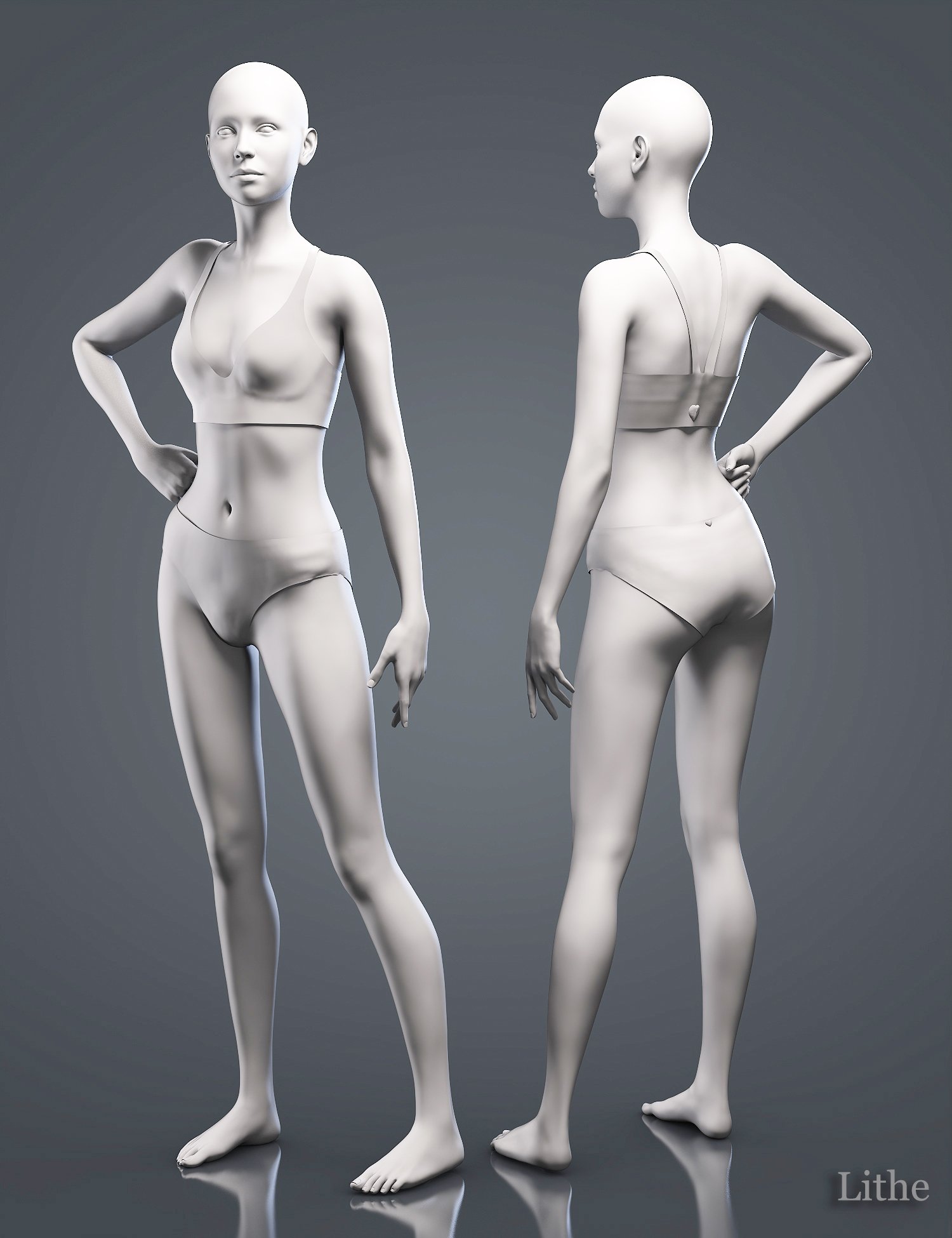 Genesis 9 Body Shapes by: , 3D Models by Daz 3D