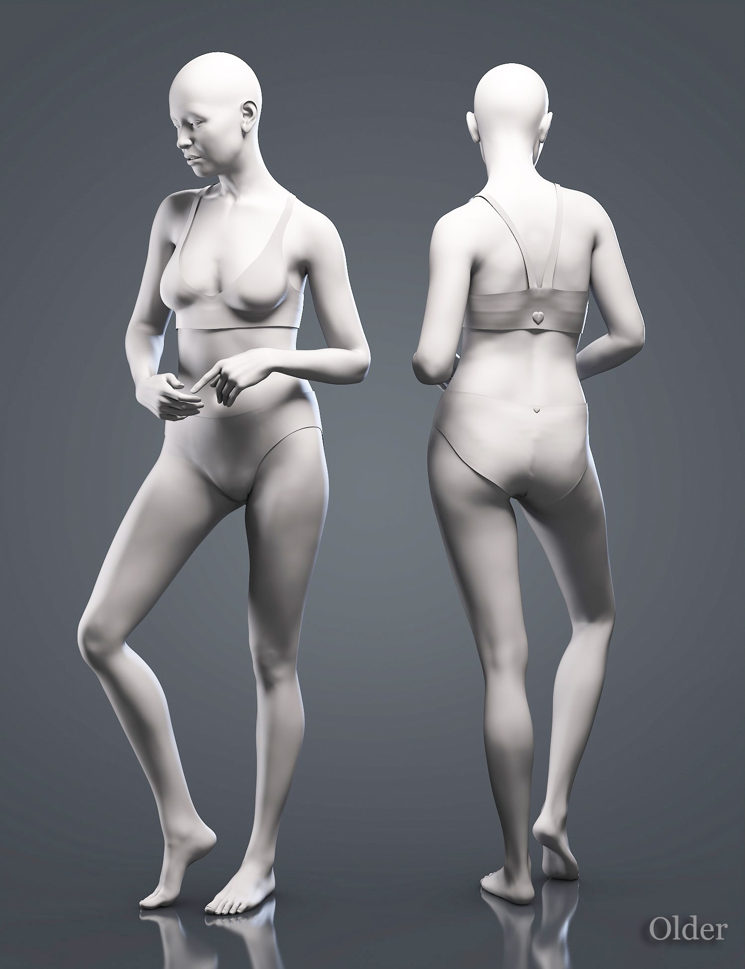 Genesis 9 Body Shapes by: , 3D Models by Daz 3D