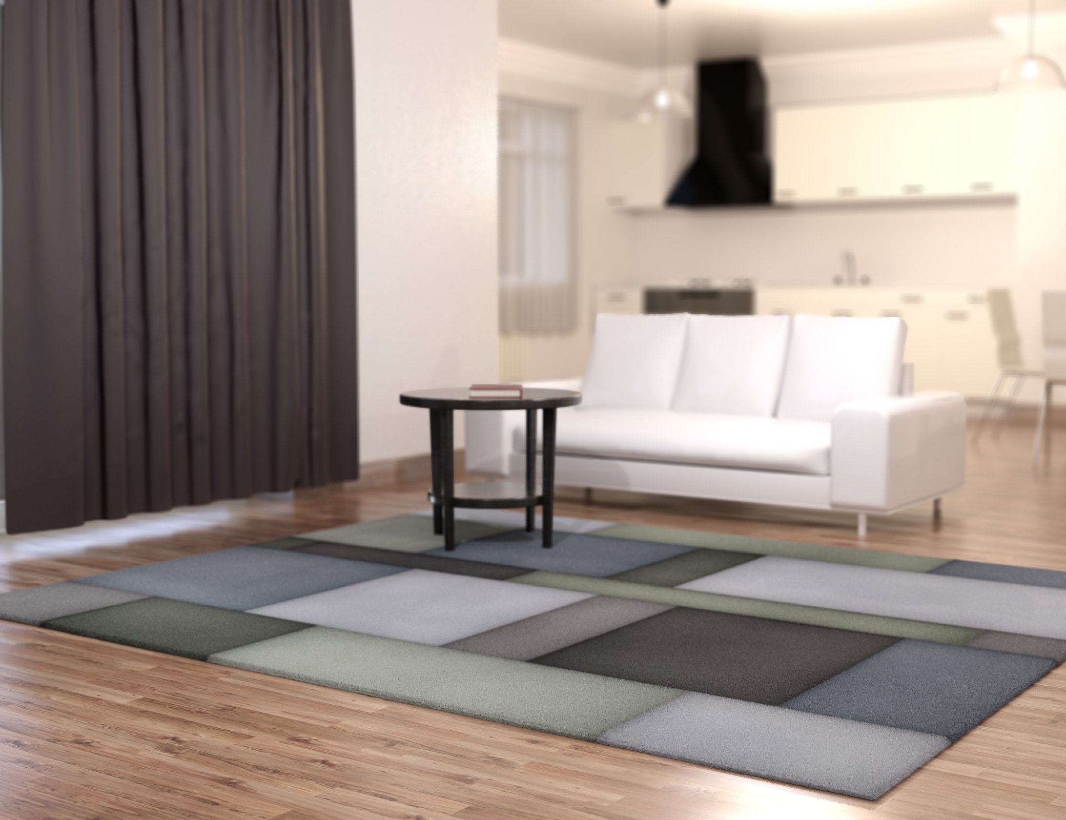 Fluffy Rugs Daz 3D