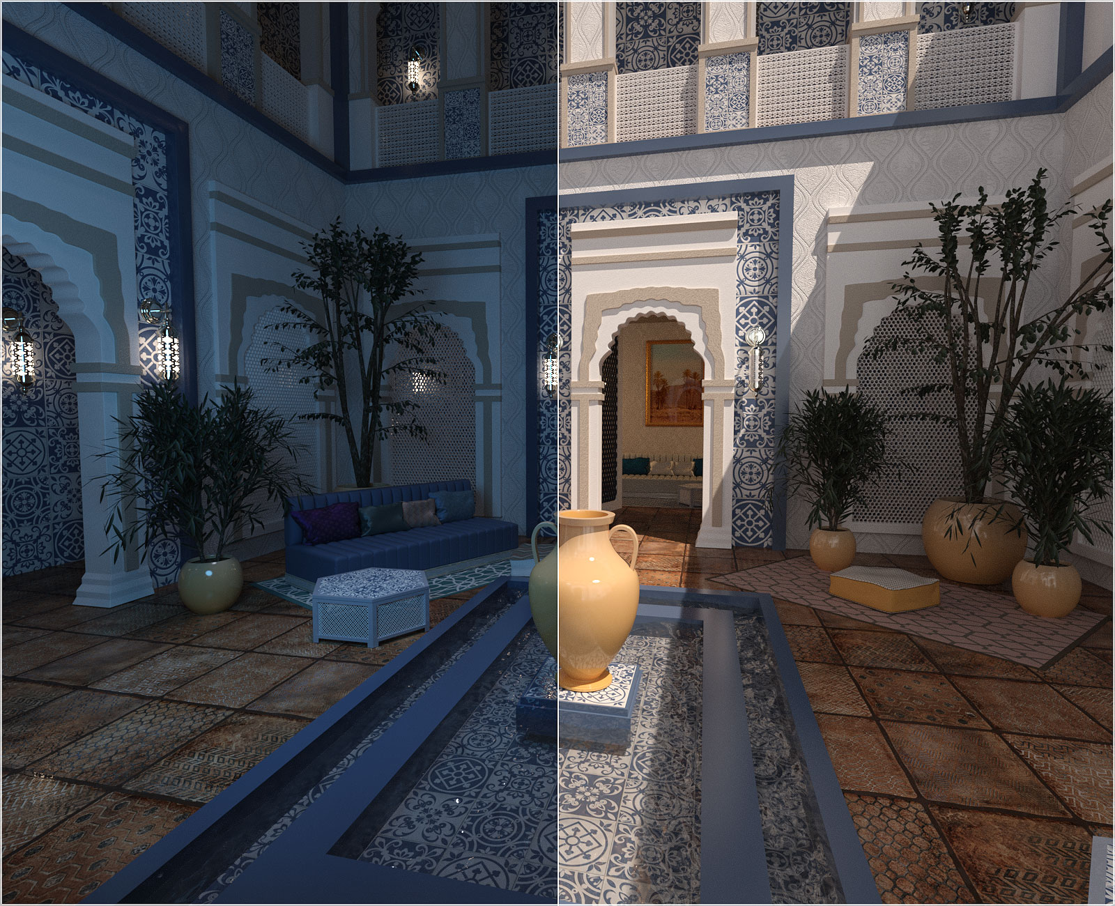Moroccan Abode by: Belladzines, 3D Models by Daz 3D