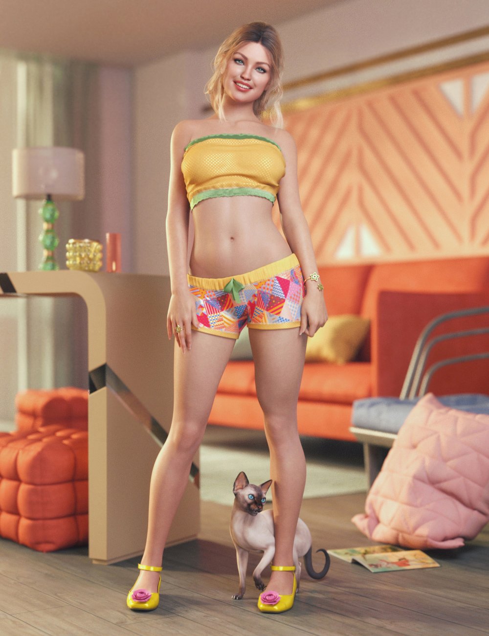 Addy Stella for Genesis 8 Female by: addy, 3D Models by Daz 3D