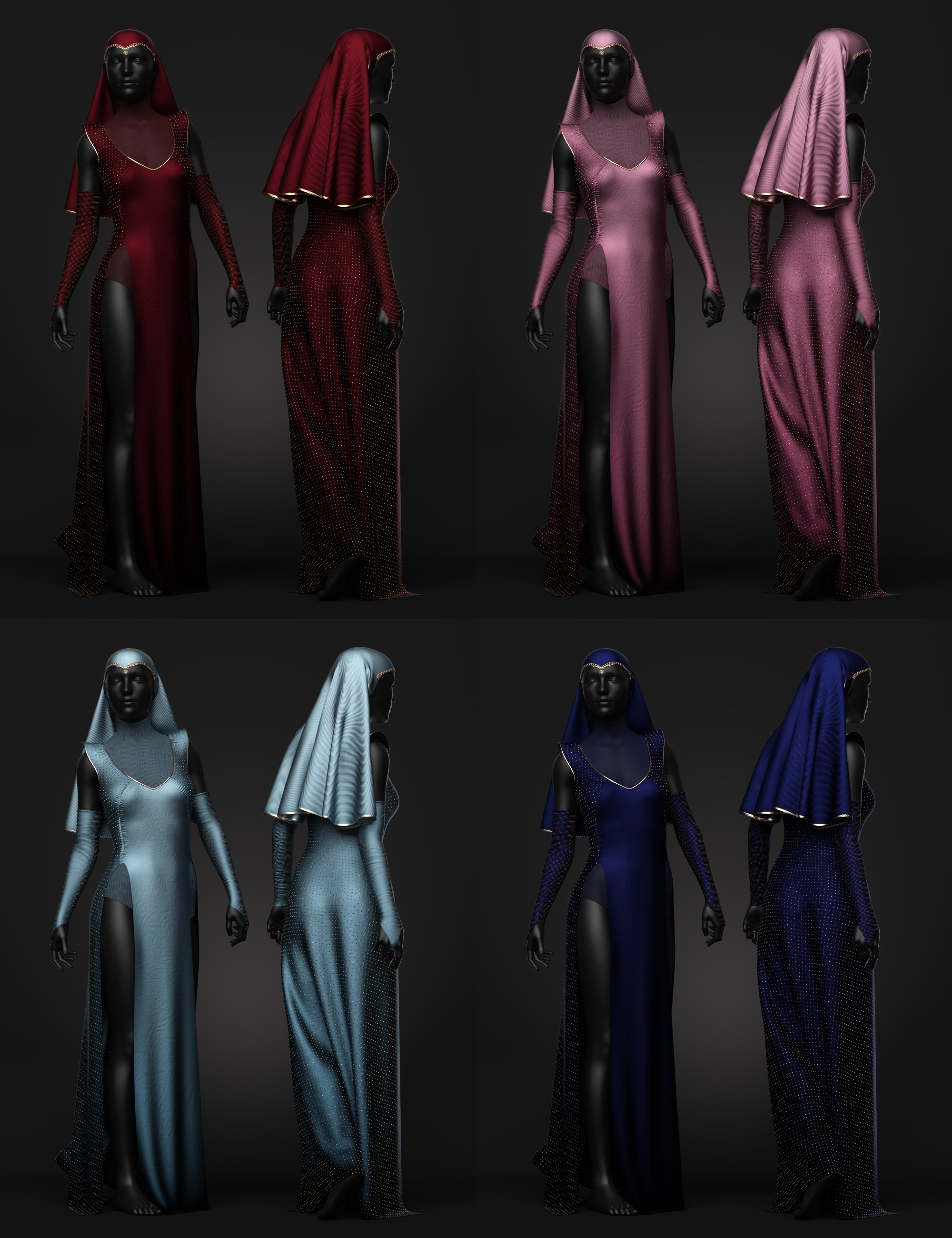 dForce CGI Soraida Outfit for Genesis 8 and 8.1 Females dForce CGI Soraida Outfit for Genesis 8 and 8.1 Females by: Color Galeria, 3D Models by Daz 3D