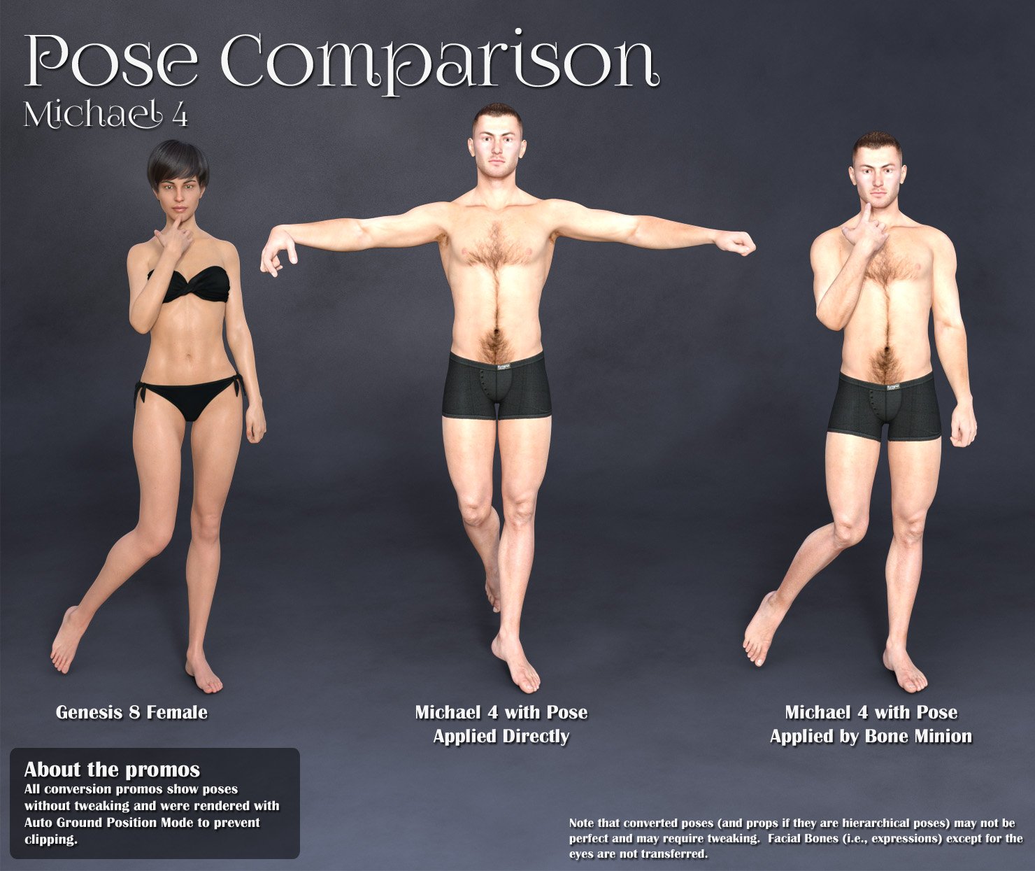 Bone Minion for Genesis 8 and 8.1 Poses for Generation 4 Bone Minion for Genesis 8 and 8.1 Poses for Generation 4 by: RiverSoft Art, 3D Models by Daz 3D