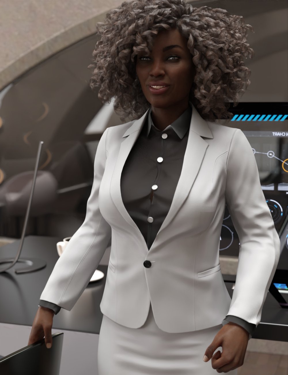 dForce Office Lady Suit for Genesis 8 and 8.1 Females dForce Office Lady Suit for Genesis 8 and 8.1 Females by: Jason Fang, 3D Models by Daz 3D