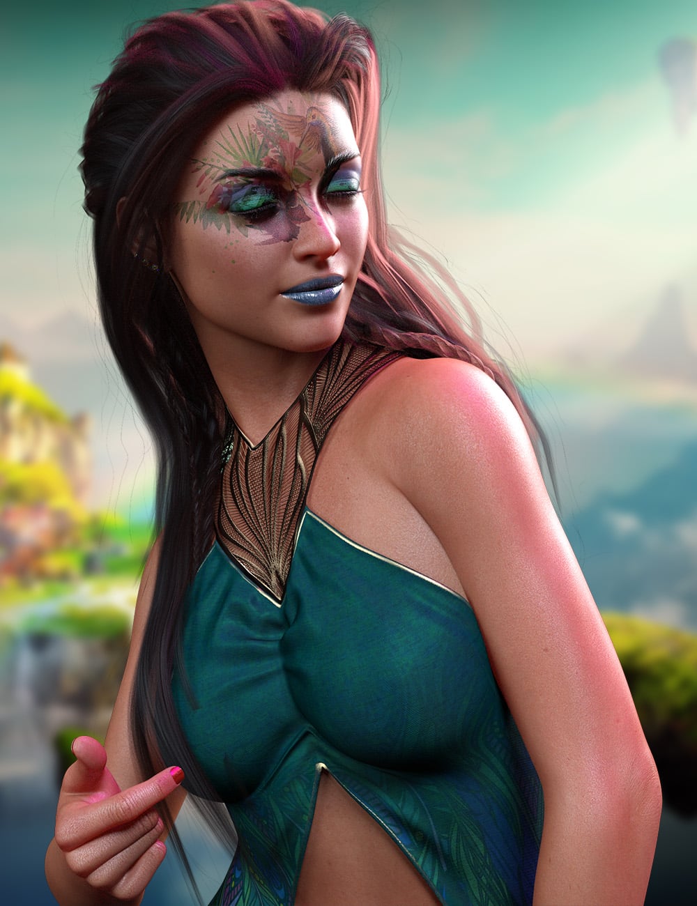 Kella For Genesis 8 1 Female Daz 3D Kella for genesis 8 1 female daz 3d