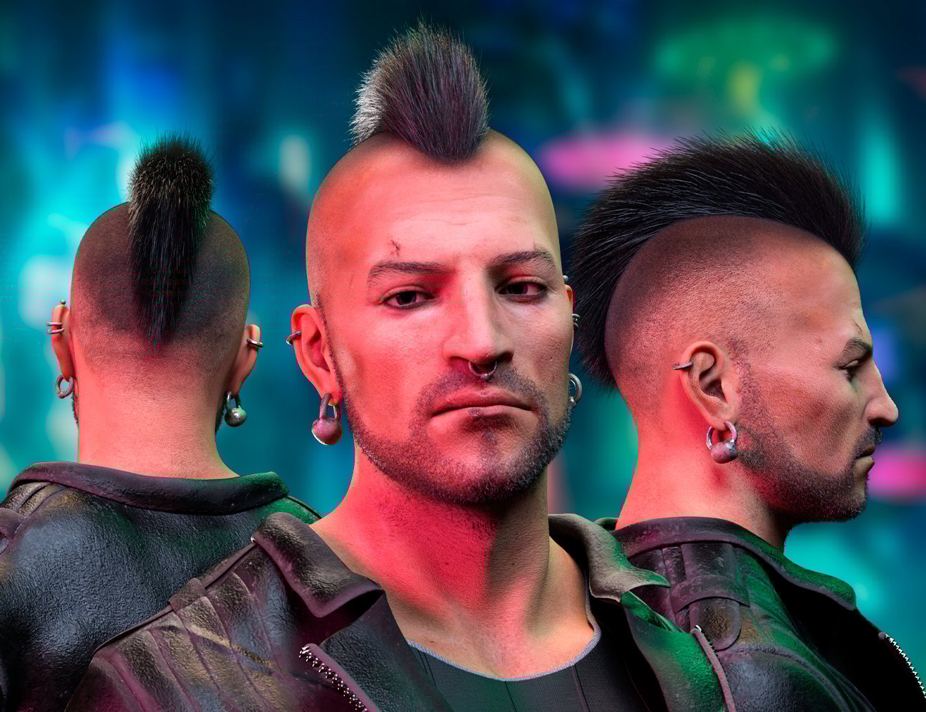M3DMatt Crest Hair and Piercings Set for Genesis 8 and 8.1 Males M3DMatt Crest Hair and Piercings Set for Genesis 8 and 8.1 Males by: Matari3D, 3D Models by Daz 3D