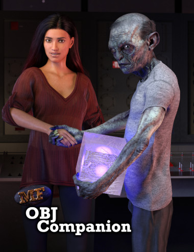 OBJ Companion by: ManFriday, 3D Models by Daz 3D