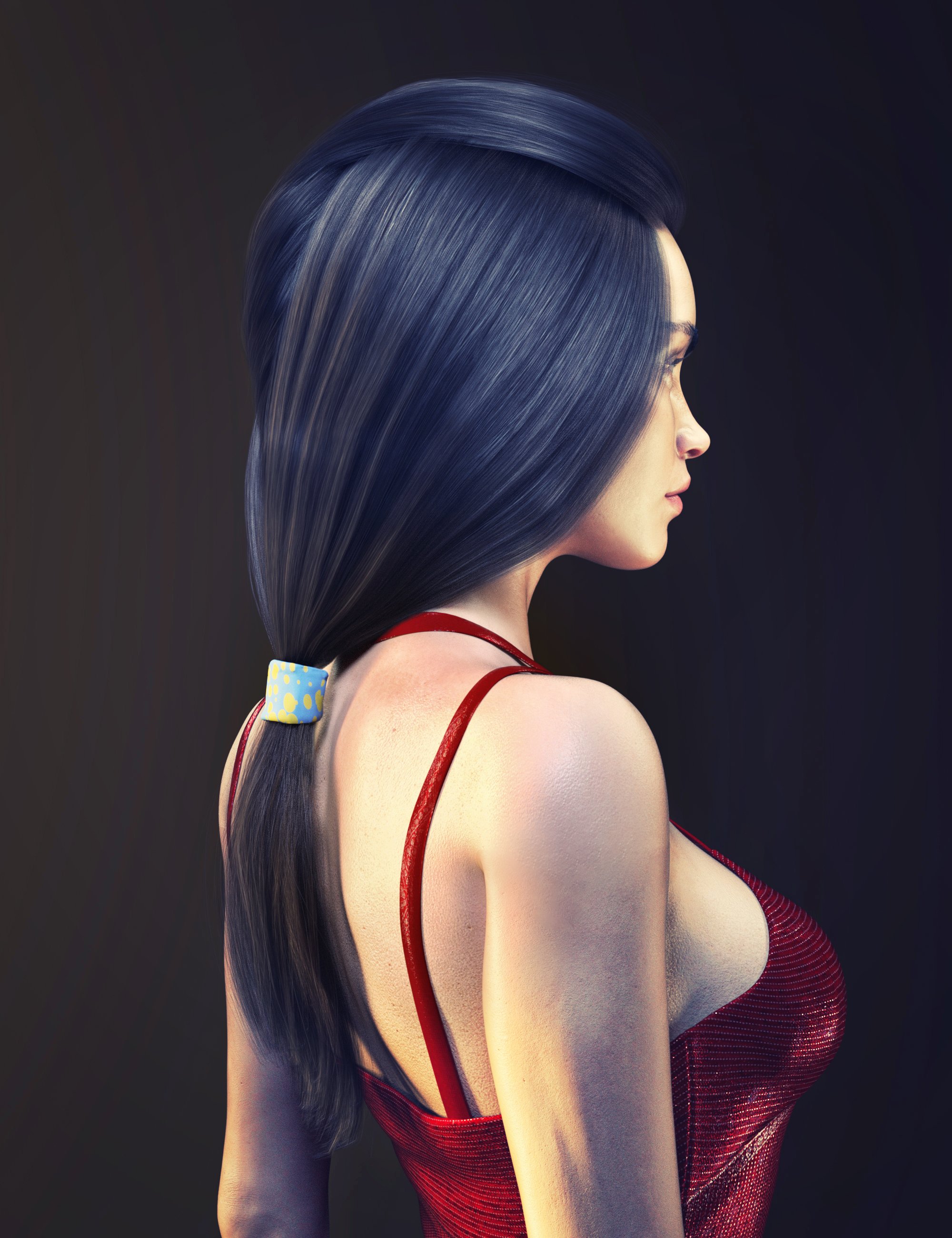 FE Natural Hair for Genesis 8 and 8.1 Female FE Natural Hair for Genesis 8 and 8.1 Female by: FeSoul, 3D Models by Daz 3D