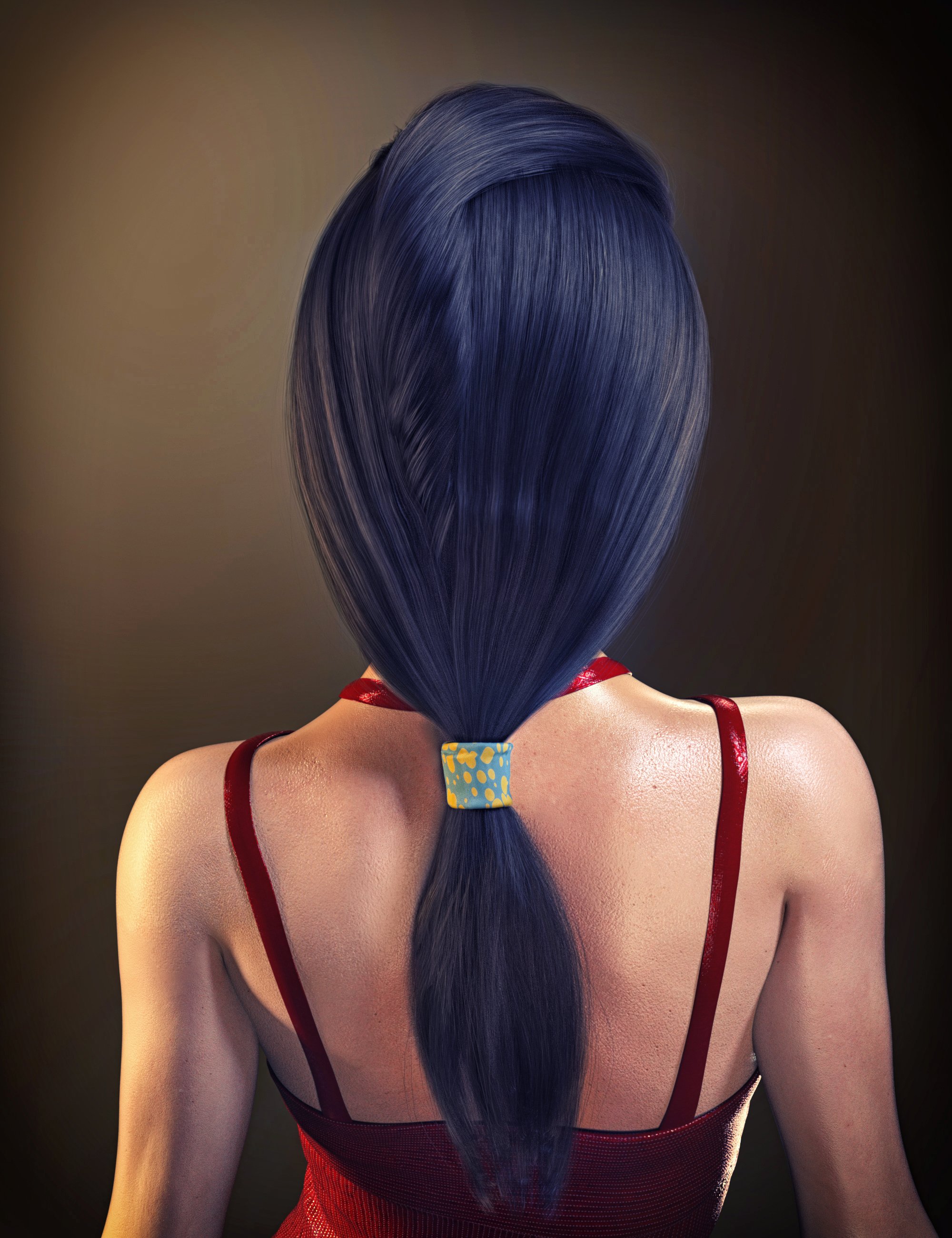 FE Natural Hair for Genesis 8 and 8.1 Female by: FeSoul, 3D Models by Daz 3D