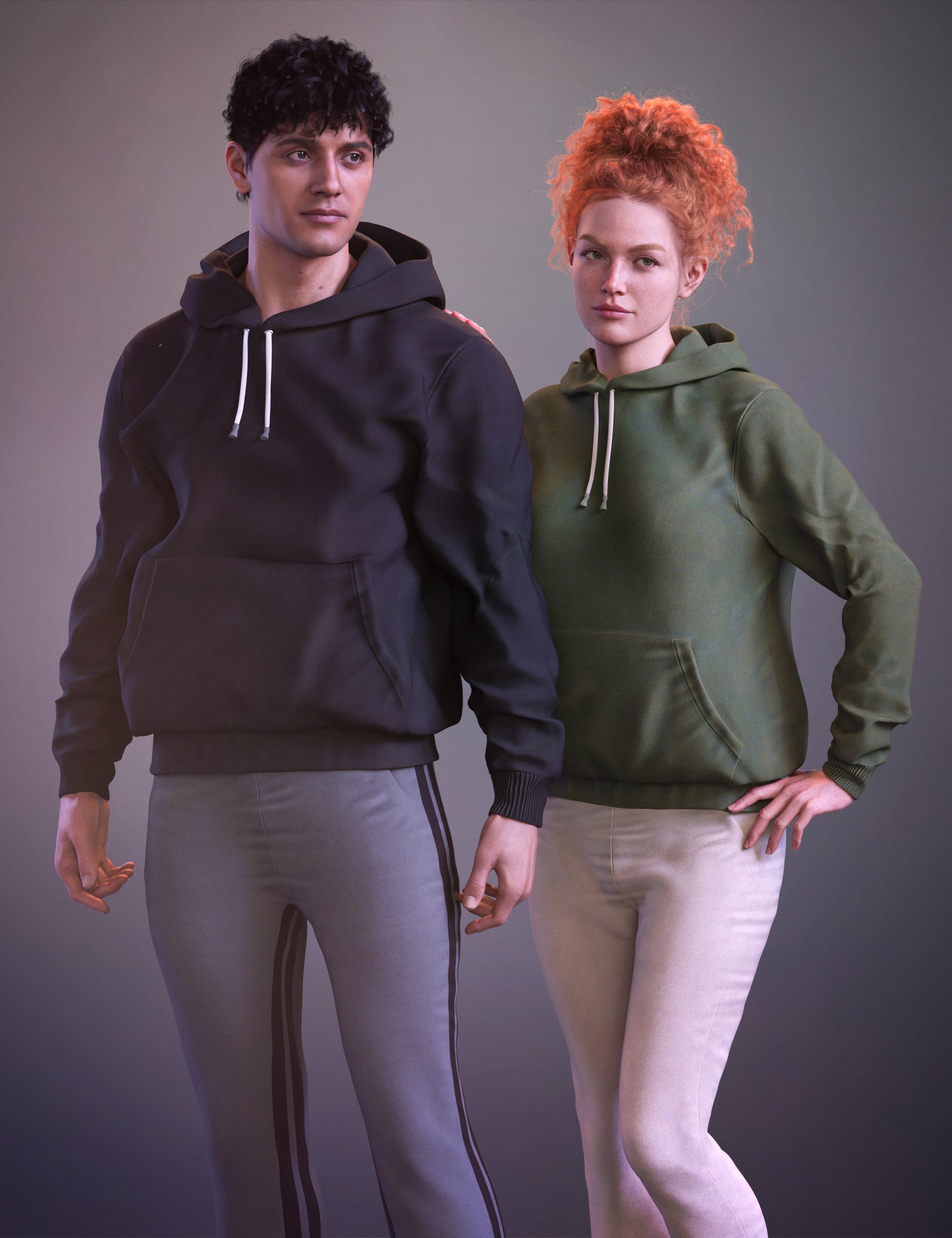 dForce Core Zone Outfit for Genesis 9 by: MadaShox-Design, 3D Models by Daz 3D
